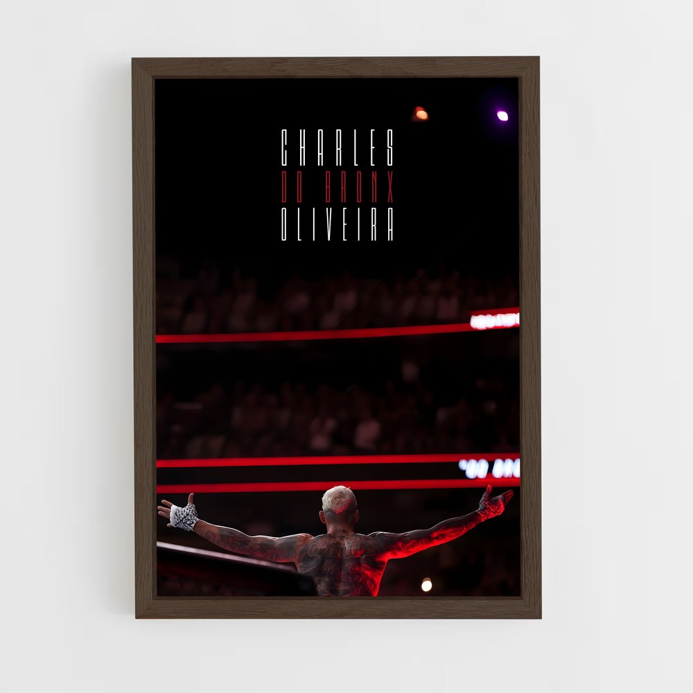 Poster Charles de oliveira – affiche MMA (vue 5)